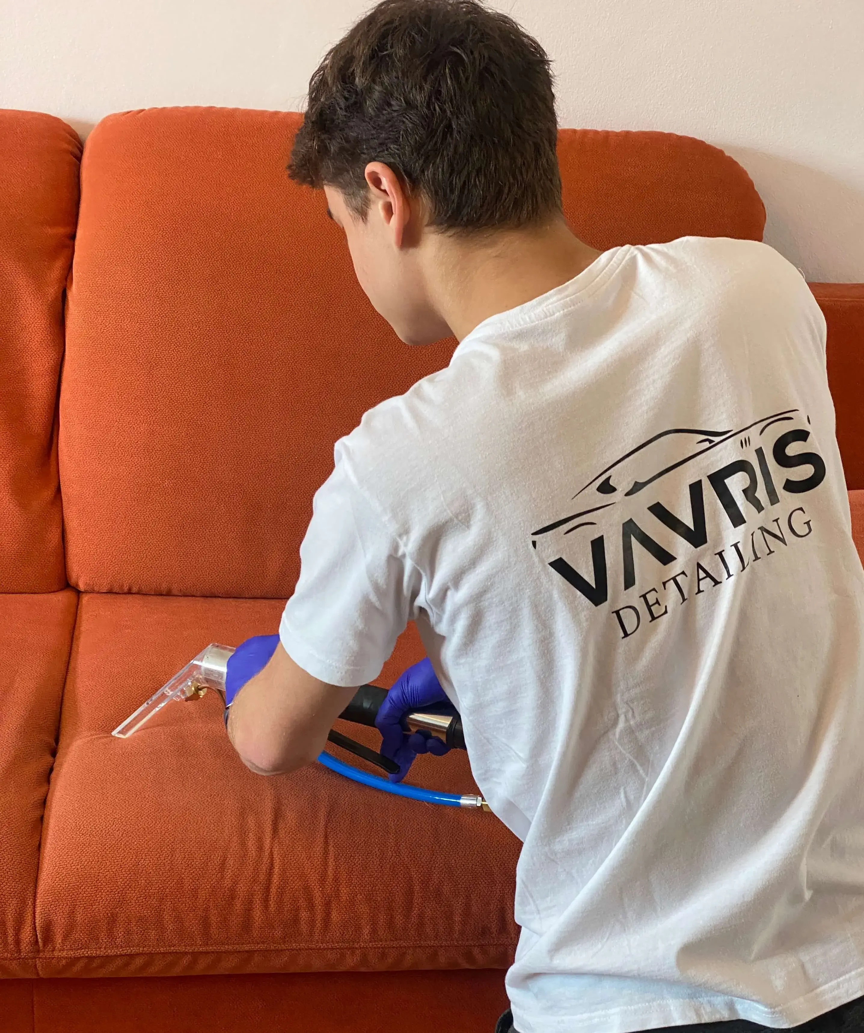 Hloubkové čištění interiéru